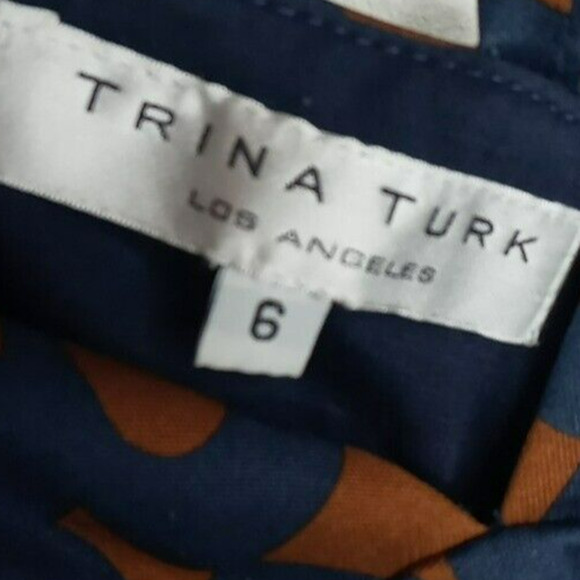 Trina Turk Silk Halter Mini Dress Resortwear - 6 - Picture 7 of 8